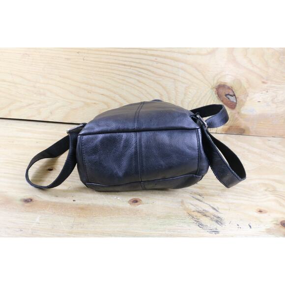 American Leather Co Backpack Black Leather Liberty Bag - Picture 6 of 12